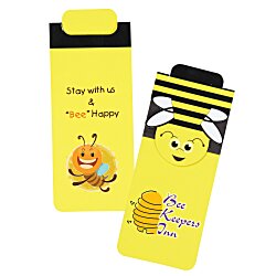 Paws and Claws Magnetic Bookmark - Bee