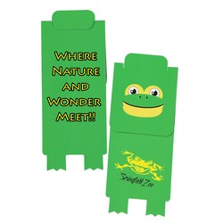 Paws and Claws Magnetic Bookmark - Frog