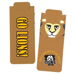 Paws and Claws Magnetic Bookmark - Lion