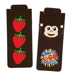 Paws and Claws Magnetic Bookmark - Monkey