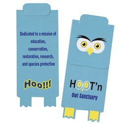 Paws and Claws Magnetic Bookmark - Owl