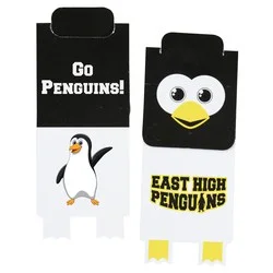 Paws and Claws Magnetic Bookmark - Penguin