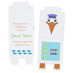 Paws and Claws Magnetic Bookmark - Stork