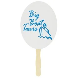 Hand Fan - Oval