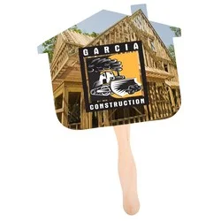 Hand Fan - House - Full Color