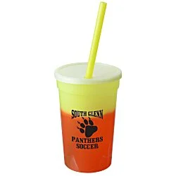 Mood Stadium Cup with Straw - 17 oz.