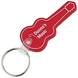Guitar Soft Keychain - Translucent