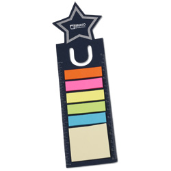 Bookmark Ruler w/Note and Flag Set - Star  Main Image