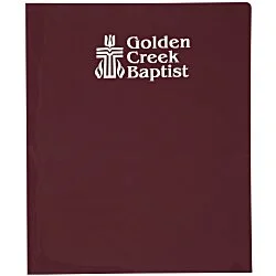 Twin Pocket Poly Presentation Folder - Opaque