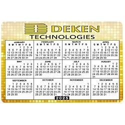 Removable Laptop Calendar - 2-3/4" x 4-1/8" - Full Color