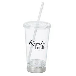 To-Go Light-Up Tumbler with Straw - 16 oz. - Multicolor