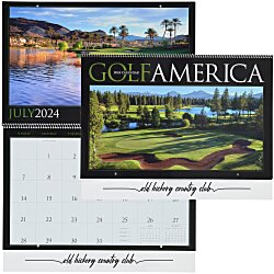Golf America Large Wall Calendar
