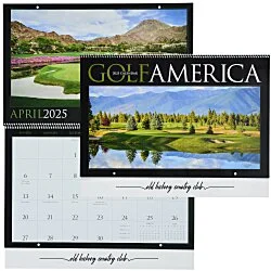 Golf America Large Wall Calendar