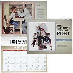 The Saturday Evening Post Large Wall Calendar