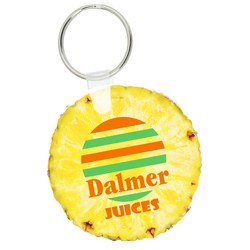Round Soft Keychain - Full Color