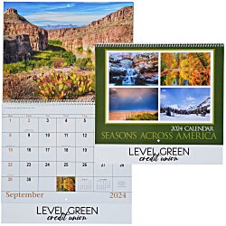 Seasons Across America Calendar - Spiral