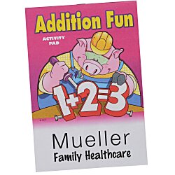 Color & Learn Activity Pad - Addition