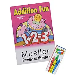 Color & Learn Activity Fun Pack - Addition