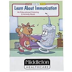 Learn About Immunization Coloring Book