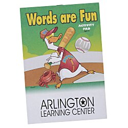 Color & Learn Activity Pad - Words