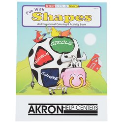 Color & Learn Book - Shapes