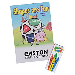 Color & Learn Activity Fun Pack - Shapes