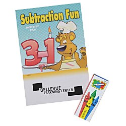 Color & Learn Activity Fun Pack - Subtraction
