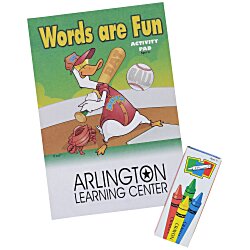 Color & Learn Activity Fun Pack - Words