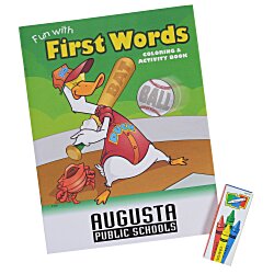 Color & Learn Fun Pack - First Words