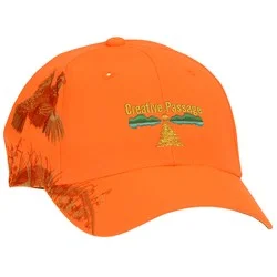 DRI DUCK Blaze Orange Quail Cap