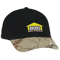 Kati Solid Crown Camo Bill Cap