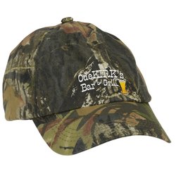 Outdoor Cap Garment-Washed Camo Cap