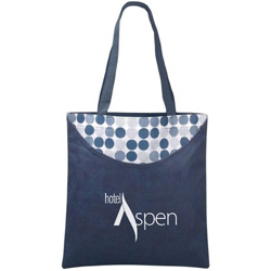 Poly Pro Printed Scoop Tote  Main Image