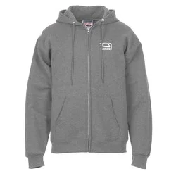 Hanes Ultimate Cotton Full-Zip Hoodie - Screen