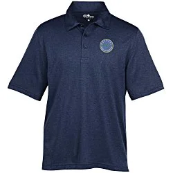 Heathered Jersey Performance Polo - Men's