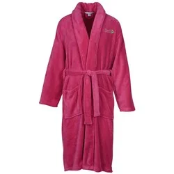 Plush Shawl Collar Robe