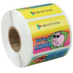 Super Kid Sticker Roll - Dollars and Cents