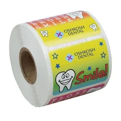 Super Kid Sticker Roll - Tooth Time