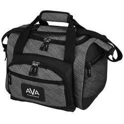 12-Can Convertible Duffel Cooler - Urban Stripes