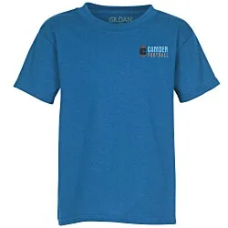 Gildan 5.5 oz. DryBlend 50/50 T-Shirt - Youth - Embroidered - Colors