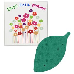 Plant-A-Shape Flower Seed Packet - Leaf