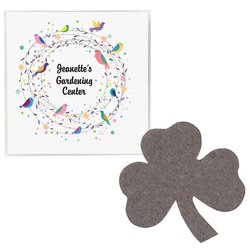 Plant-A-Shape Flower Seed Packet - Clover