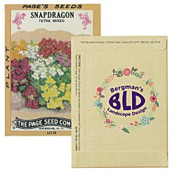 Antique Series Seed Packet - Snapdragon