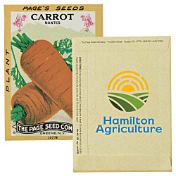 Antique Series Seed Packet - Carrot