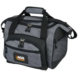 12-Can Convertible Duffel Cooler - Urban Stripes - Full Color