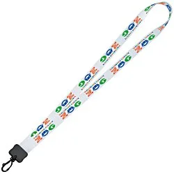 Dye-Sub Lanyard - 3/4" - 34" - Plastic Swivel Snap Hook
