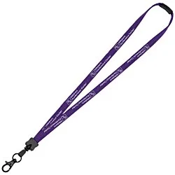 Lanyard with Neck Clasp - 5/8" - 32" - Large Metal Lobster Claw