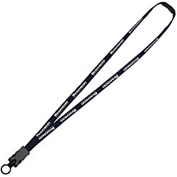 Lanyard with Neck Clasp - 5/8" - 32" - Snap Buckle Release