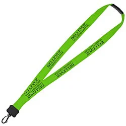 Lanyard with Neck Clasp - 7/8" - 32" - Plastic Swivel Snap Hook