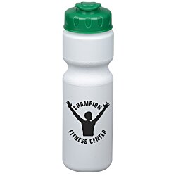 Sport Bottle with Flip Lid - 28 oz. - White